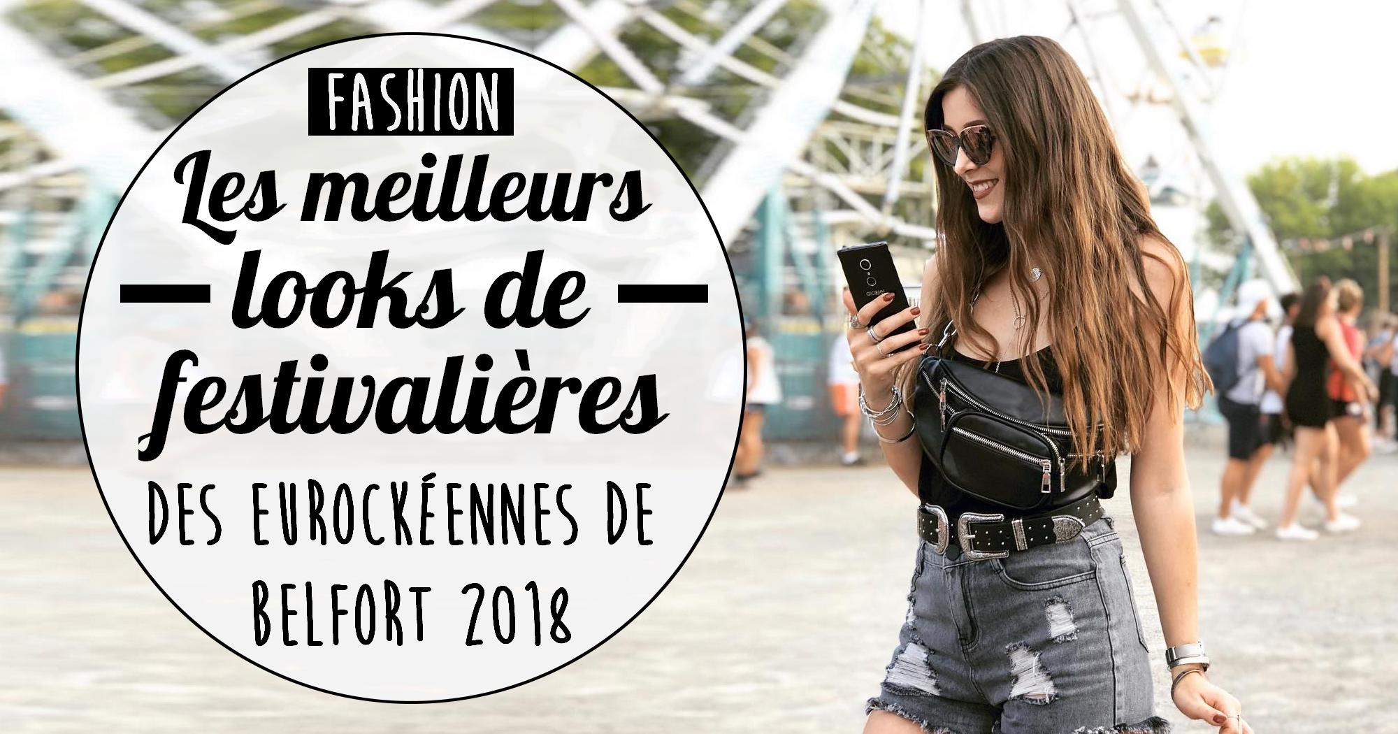 Les meilleurs looks de festivalières des Eurockéennes 2018