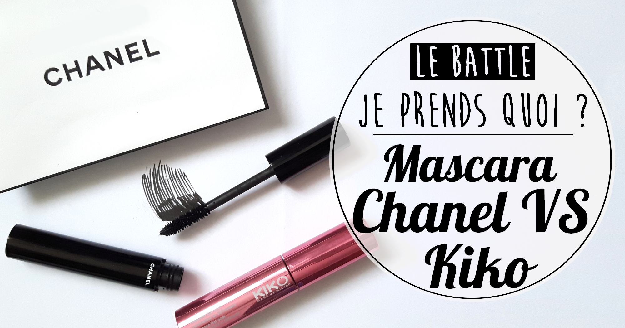 Le Battle : le mascara Chanel contre Kiko