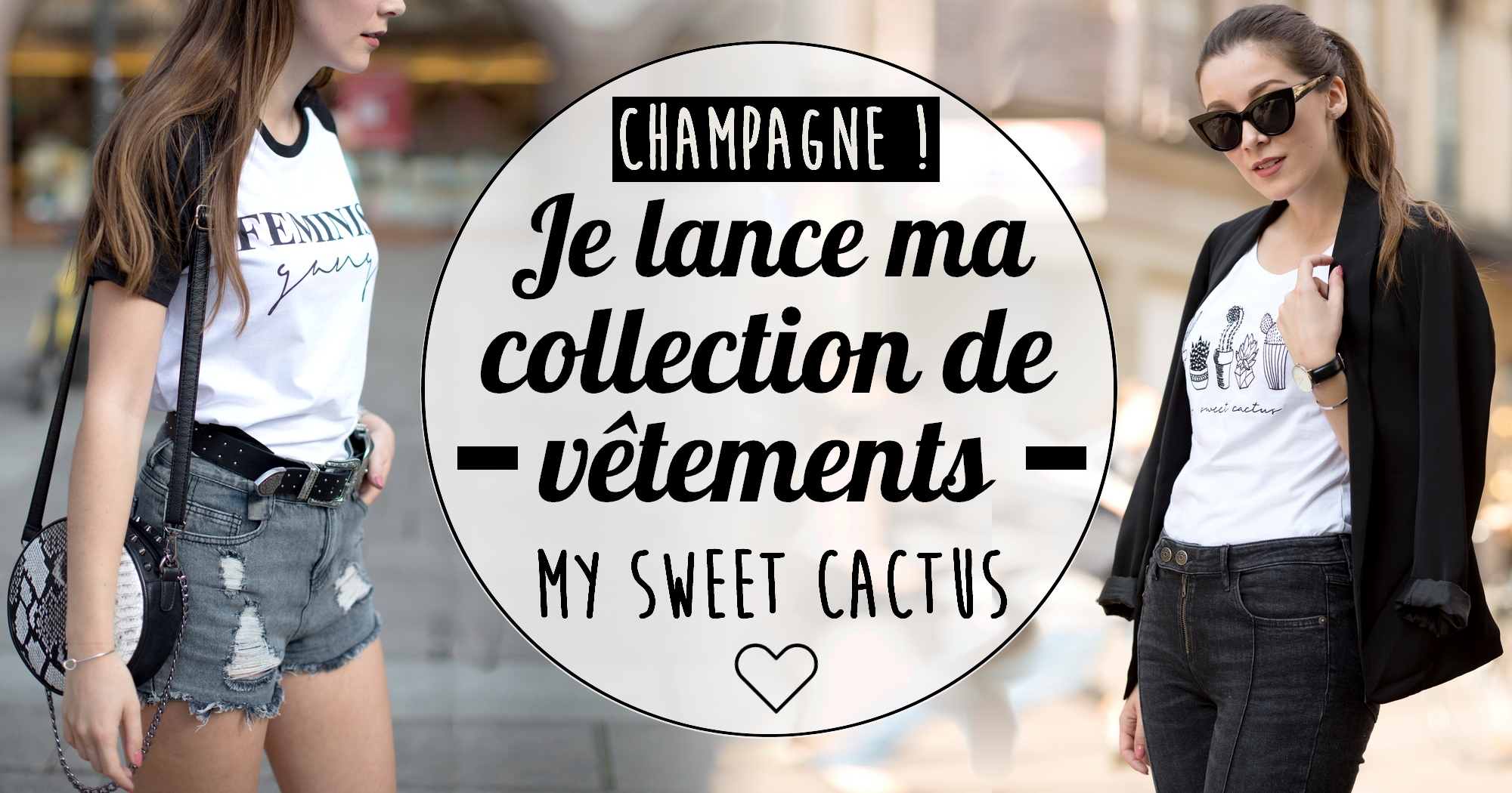 J’ai lancé ma collection de vêtements !