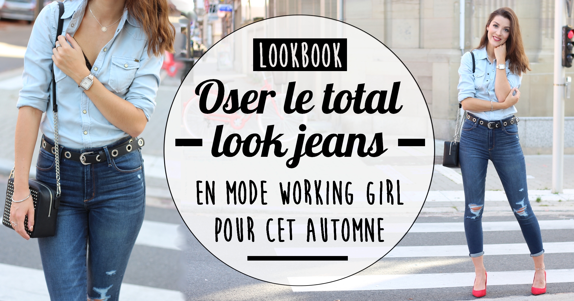Look : Oser le total look jeans comme une vraie working girl