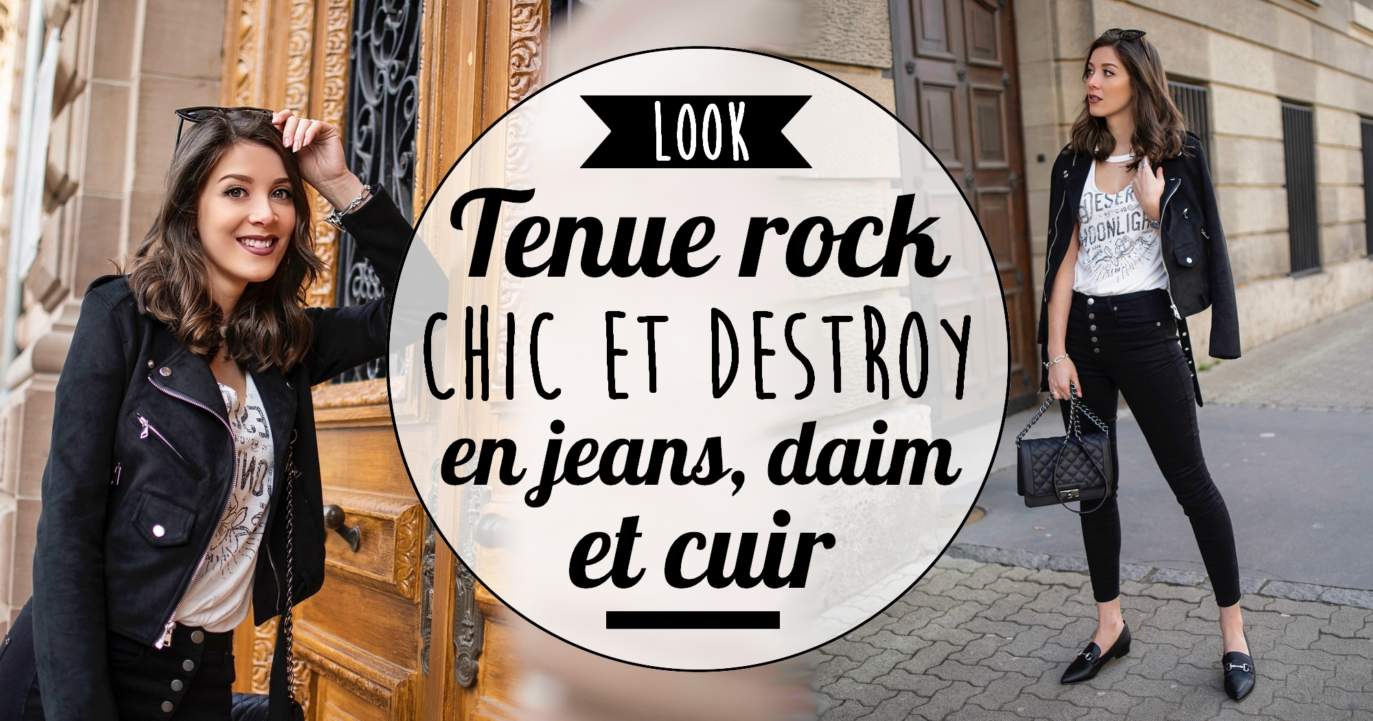 Look : tenue rock, chic et destroy pour le printemps