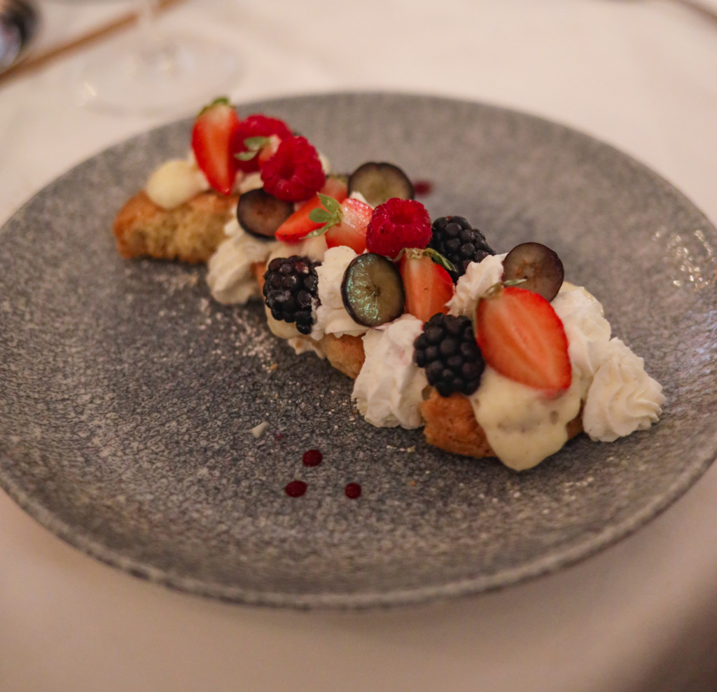 dessert au restaurant du relais du moulin Guadeloupe saint François