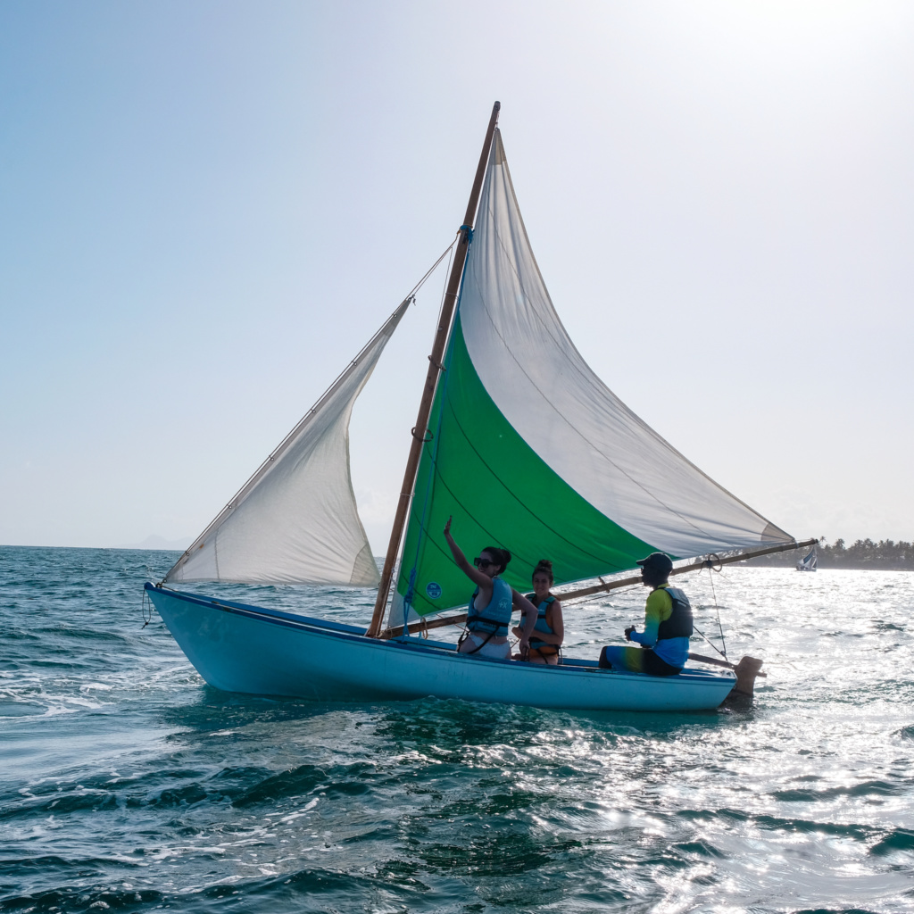 faire de la voile traditionnelle en guadeloupe
