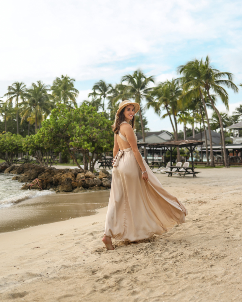 riviera des îles de Guadeloupe plage de l'hôtel la créole Beach hotel & spa