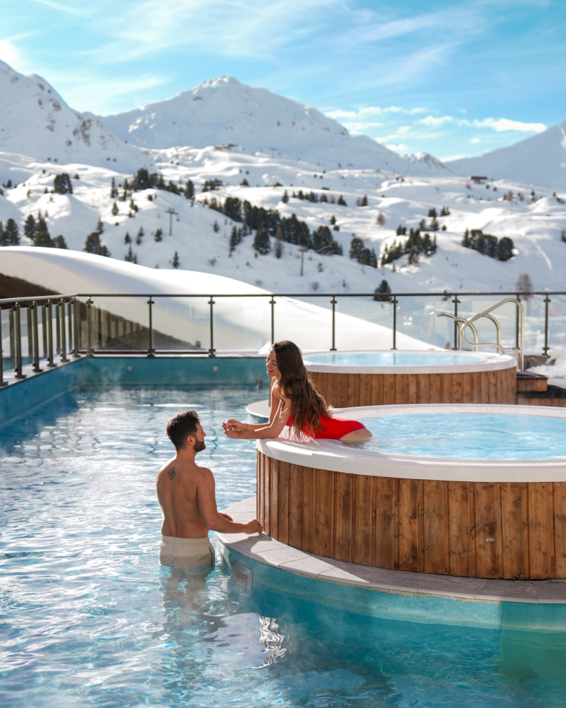 escapade à la Plagne spa deep nature bains de belle plage