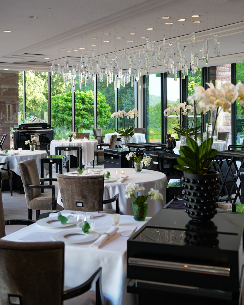 restaurant gastronomique étoilée Villa Renée Lalique