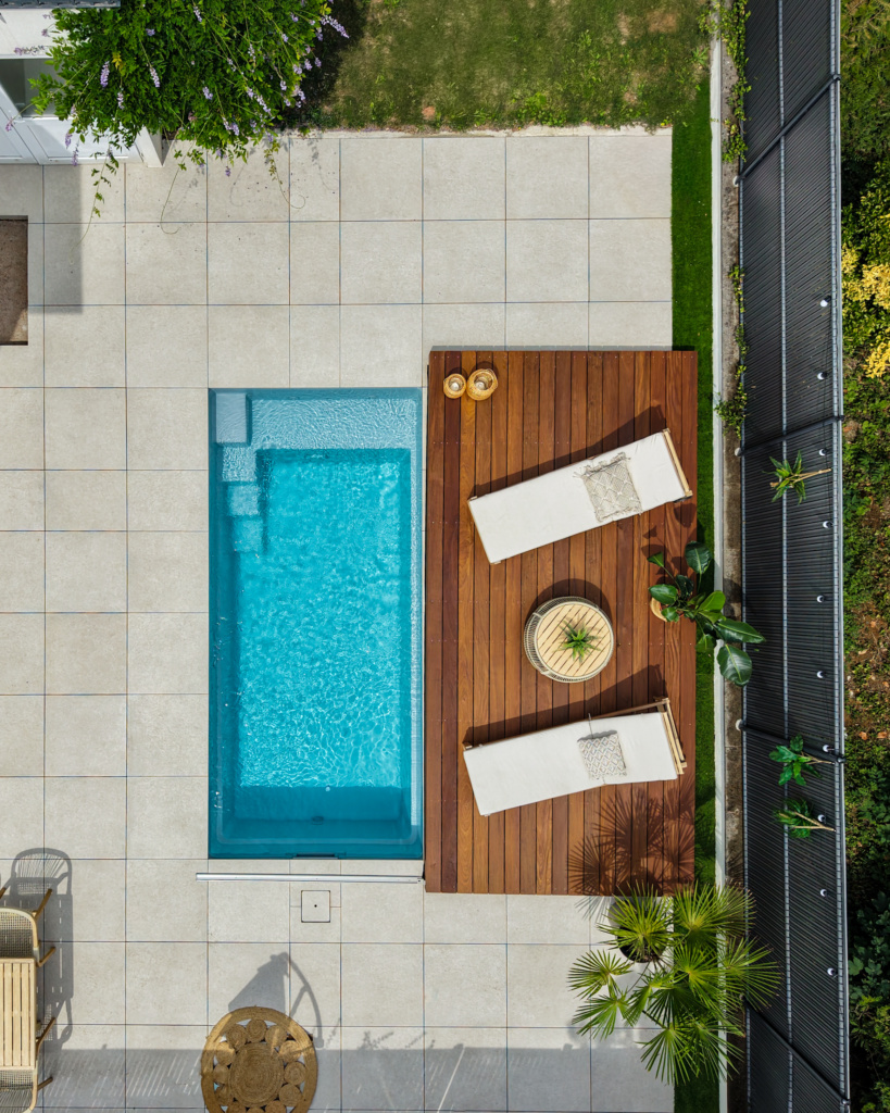 diy travaux fabrication d'une terrasse mobile pour sa piscine