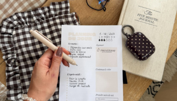 Organisation : mes fiches « Planning du jour » à télécharger !